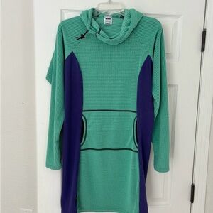 Blue Melanzana large dress